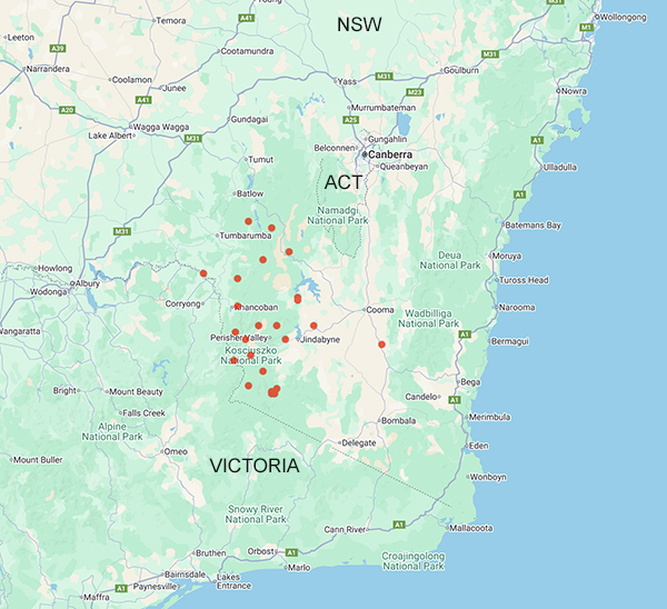 collecting locality map for 'XRaeder-Roitzsch, J.XX'