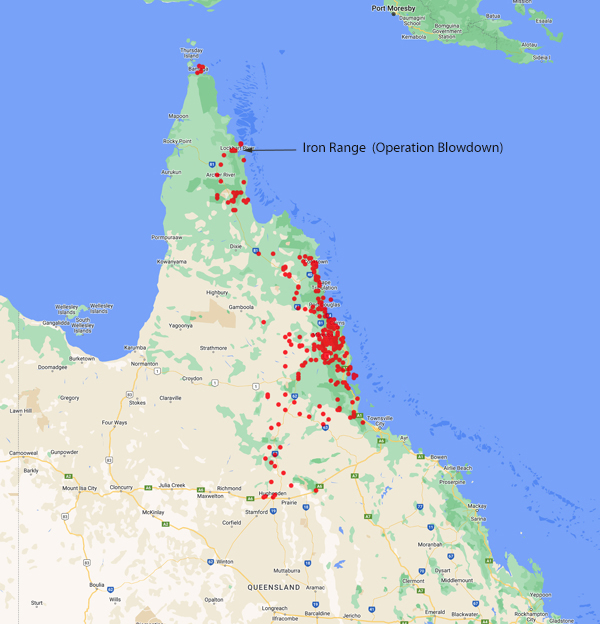 collecting locality map for 'Volck, H.E.'