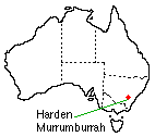 location of Harden map